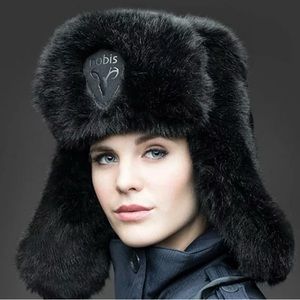 New $150 Nobis Sugar Lips Black Fur Hat! NWT!